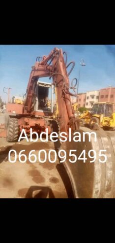كراء الات الأشغال الحفر و الهدم