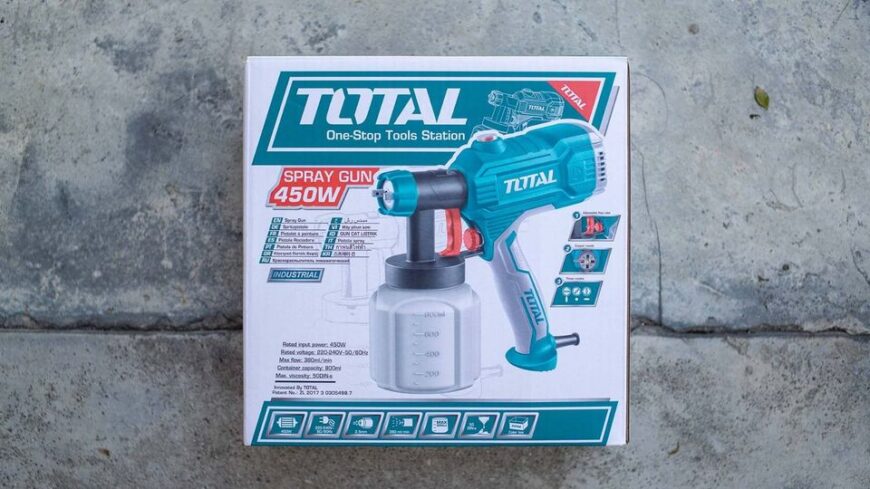 Pistolet a peinture 450 w