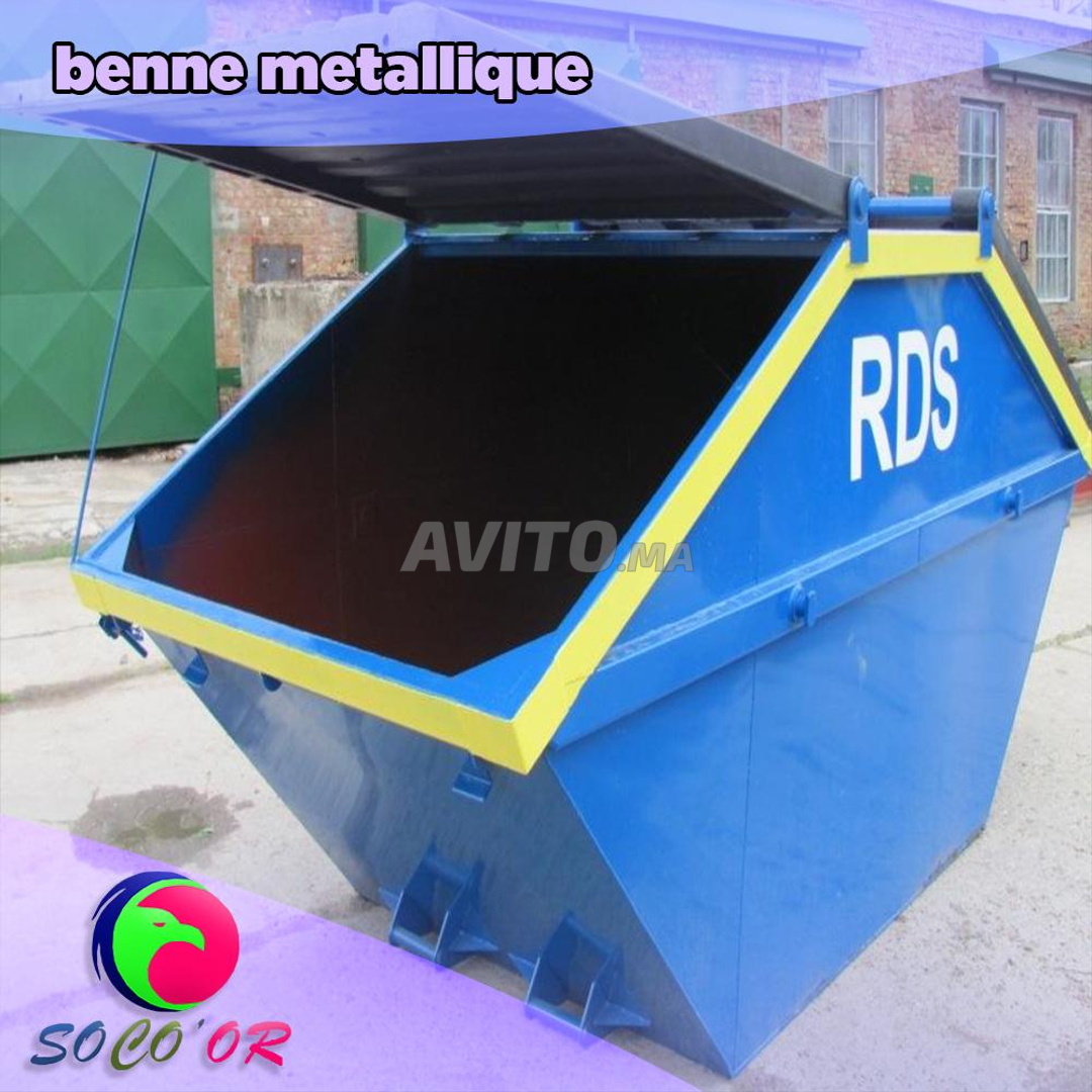 Benne // Caisson à déchets