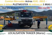 Mercedes Actros Puztmeister 46.5