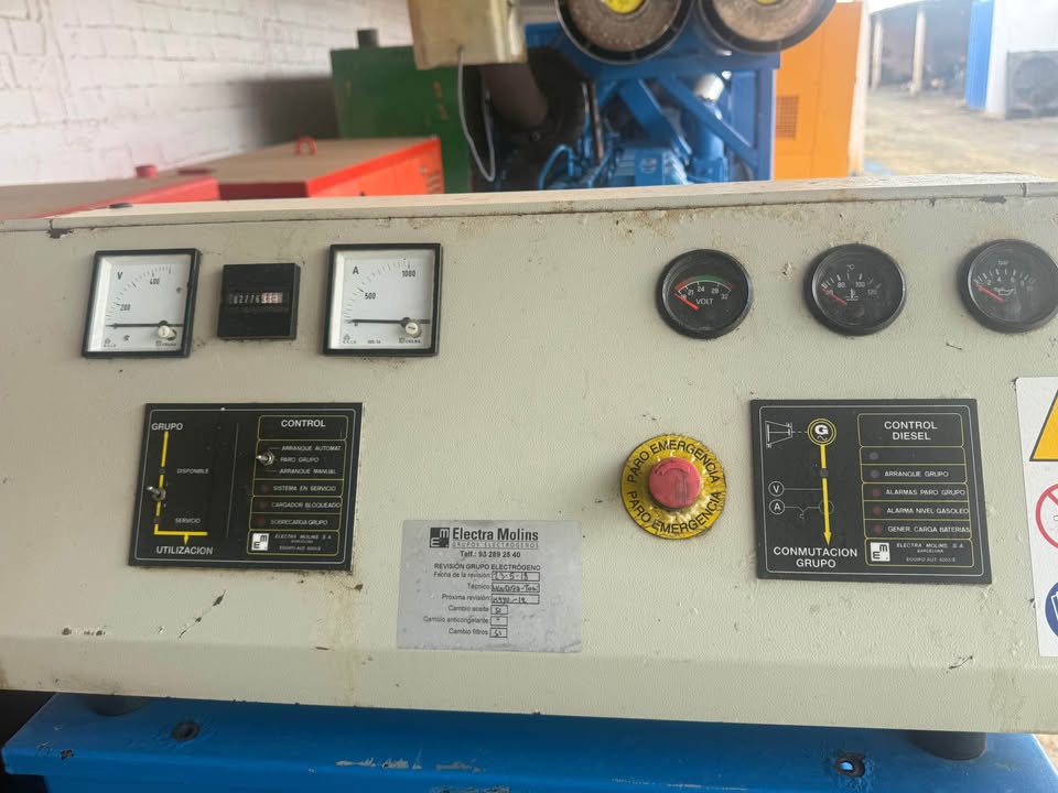 Groupe électrogène 500kva
